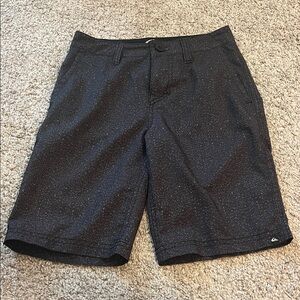 Quiksilver Boy’s Speckled Black Shorts